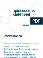 Hospitalisasi in childhood 1.ppt