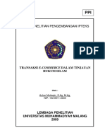 E-Commerce Menurut Hukum Islam PDF