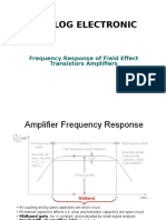 Frequency Response of FET