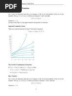 3.2 The Growth of Functions: Big-O Notation