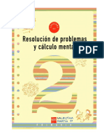 Resolución de Problemas y Calculo Mental 2