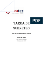 TareaSubneteo JuanMazua 997024