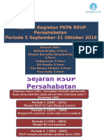 Laporan Kegiatan PKPA RSUP Persahabatan Periode 5 September-31Oktober