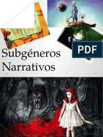 Subgéneros Narrativos