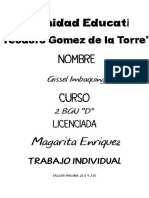 Taller Pagina 214 y 215