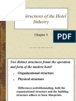 The Structures of The Hotel Industry