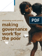 03 DFID - Making Governance Work for the Poor