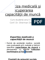 Expertiza Capacitatii de Munca-optional