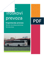 Troškovi Prevoza Autotransportnog Preduzeća