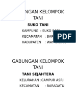 Gabungan Kelompok Tani Baradatu