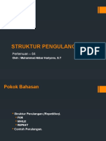 Struktur Pengulangan