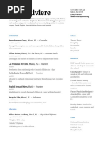 Anais Riviere's Resume