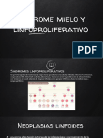 Sindrome Mielo y Linfoproliferativo