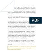 Formas del conocimiento racional: concepto, juicio y raciocinio