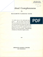 Elizabeth Carrick Cook - 1946 - Individual Completeness
