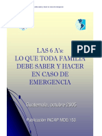 QUE HACER EN SITUACIONES DE EMERGENCIA