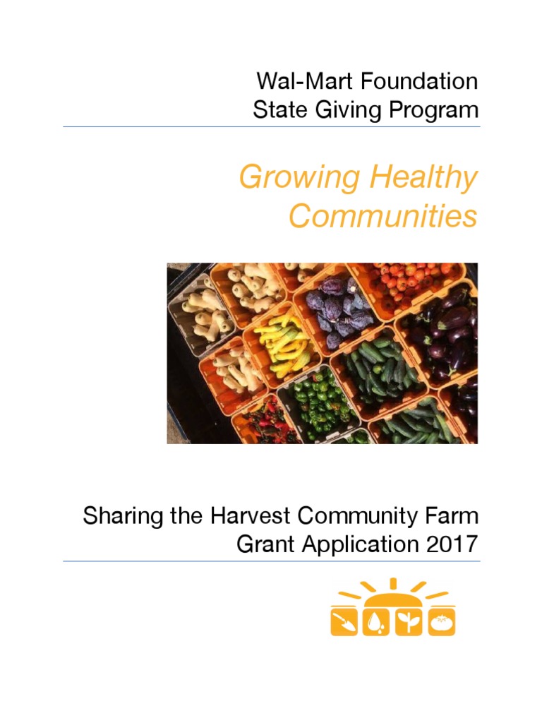 Growing Healthy Communities: Wal-Mart Foundation State Giving Program ...