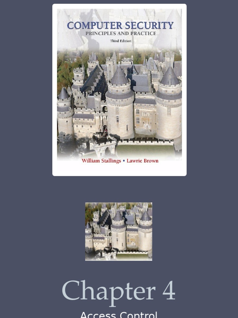 Access Control Principles and Policies | PDF | Computer Access Control ...