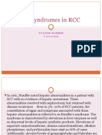 Hepatic Syndromes in RCC