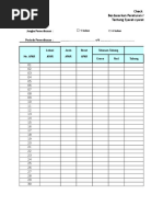 Checklist Pemantauan APAR