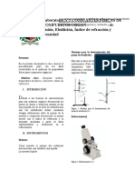 Informe Determinación Constantes Físicas