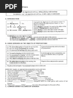 Gerunds and Infinitives: A. Introduction