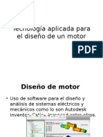 Tecnología Aplicada para El Diseño de Un Motor