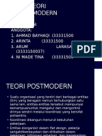 Teori Postmodern