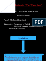 Symbols and Symbolism in T.S. Eliot's "The Waste Land