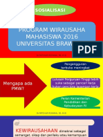 Sosialisasi PMW Februari 2016