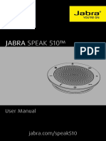 Jabra Speak 510 User Manual - EN RevF PDF