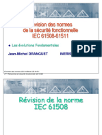 Evolution Des Normes ICEC 61508-61511-JM-DRANGUET