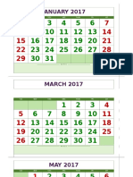 JANUARY 2017: SUN MON Tues WED Thurs FRI SAT