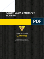 Unifikasi Pawon Jawa dan Dapur Modern