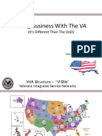 Keynote Steve Elliott, Doing Business With The VA (It's Different Than The DoD), VA SAME Brief Final