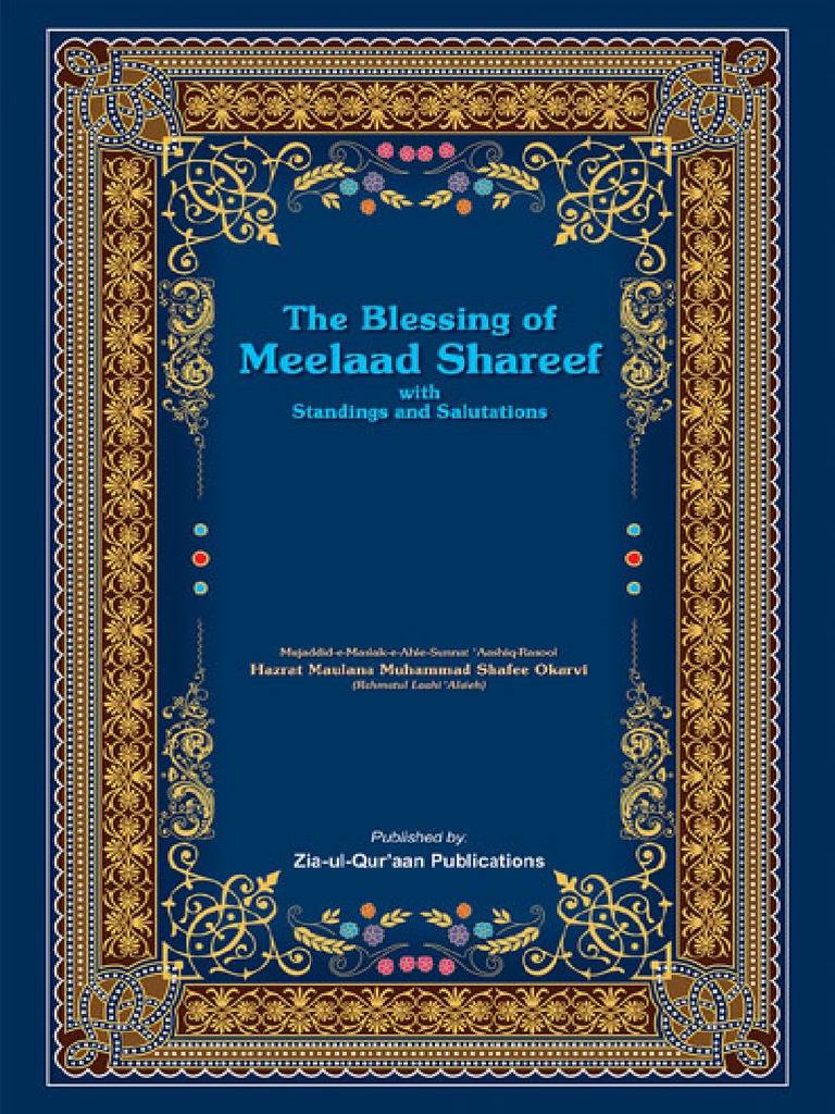 Blessings of Meelad (English) | PDF