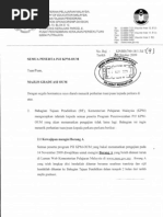 Surat KPM Pengurangan Bayarn Pjaman