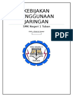 Makalah - Kebijakan Penggunaan Jaringan