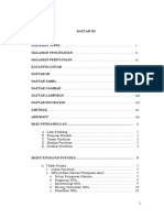 Daftar Isi Tabel Gambar Lampiran Singkatan