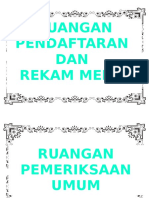 Nama Ruangan