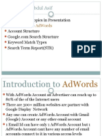 Introduction To AdWords 1