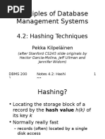 Principles of Database Management Systems: 4.2: Hashing Techniques