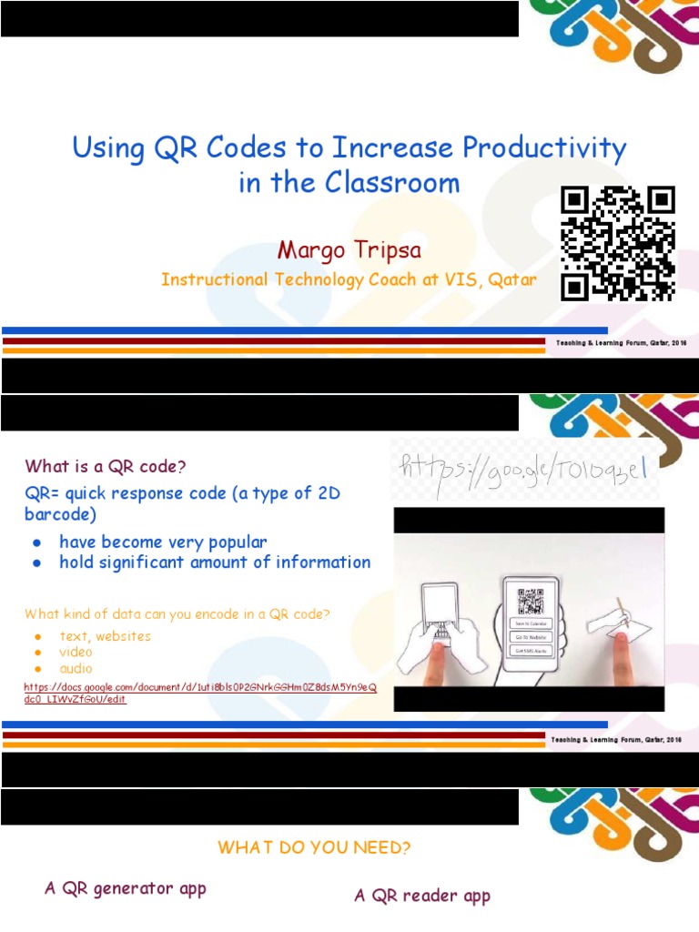 Boost Classroom Productivity with QR Codes | PDF | Qr Code | Multimedia