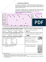 An Introduction On OMR Sheets: Instructions On How To Fill Registration Number and Question Paper Code On OMR Sheets