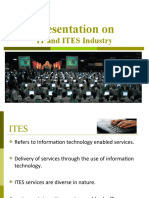Presentation On: IT and ITES Industry