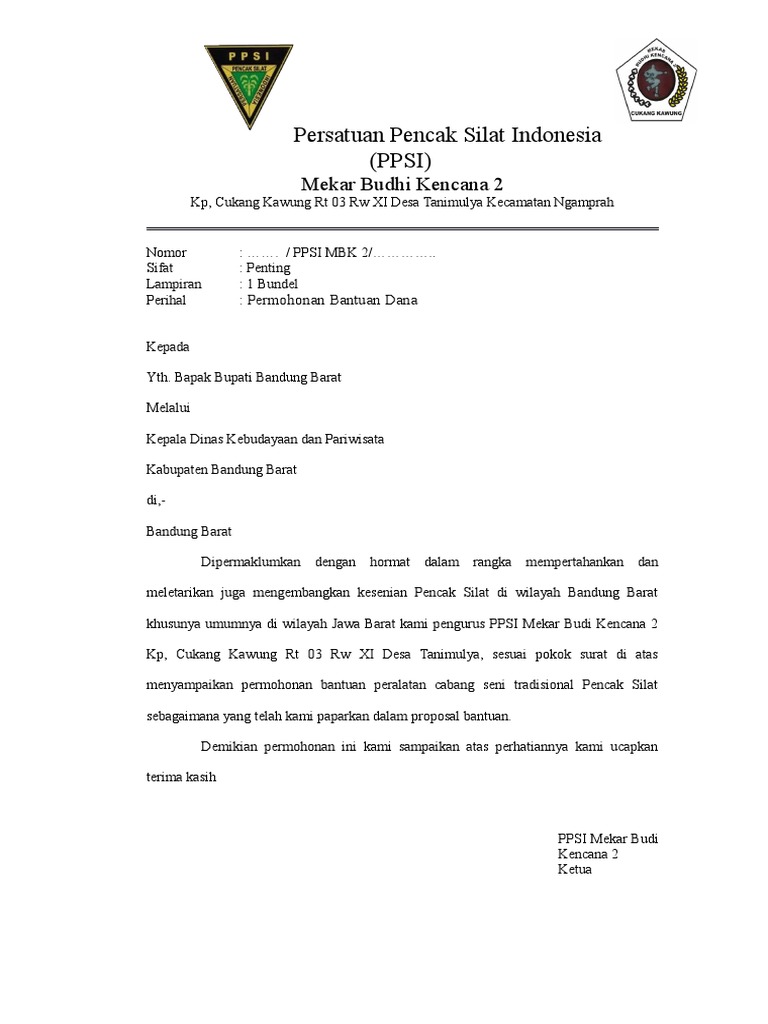 37++ Contoh proposal pengajuan dana kegiatan lomba pdf ideas
