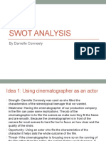 Swot Analysis: by Danielle Conneely