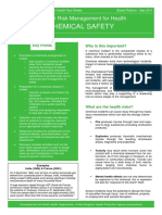 DRM Fact Sheet Chemical Safety