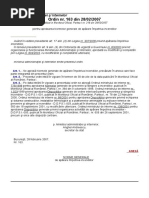 Ordin Nr. 163 Din 28.02.2007 Normă Generală de Apărare Împotriva Incendiilor