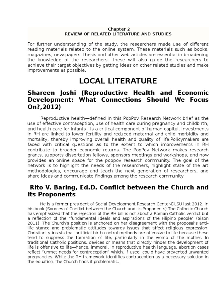 Chapters of a thesis paper image